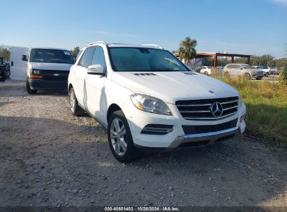 Lot #2984232419 2014 MERCEDES-BENZ ML 350