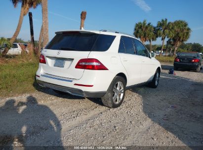 Lot #2984232419 2014 MERCEDES-BENZ ML 350