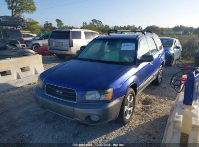 Lot #3052076869 2003 SUBARU FORESTER XS