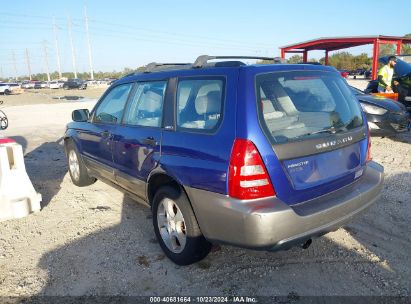 Lot #3052076869 2003 SUBARU FORESTER XS