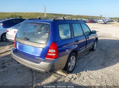 Lot #3052076869 2003 SUBARU FORESTER XS