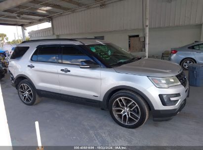 Lot #3035075176 2016 FORD EXPLORER SPORT