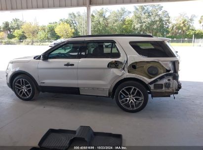 Lot #3035075176 2016 FORD EXPLORER SPORT