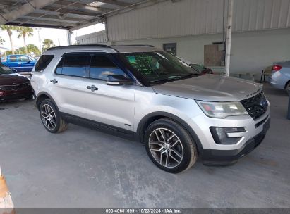 Lot #3035075176 2016 FORD EXPLORER SPORT