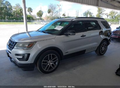 Lot #3035075176 2016 FORD EXPLORER SPORT