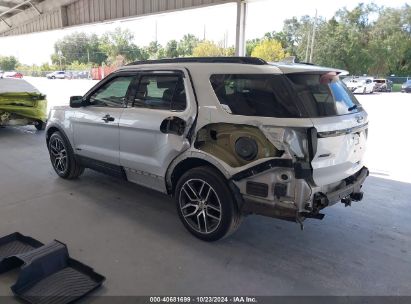 Lot #3035075176 2016 FORD EXPLORER SPORT