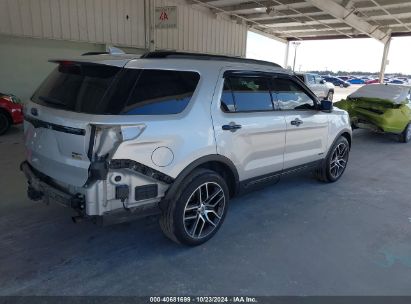 Lot #3035075176 2016 FORD EXPLORER SPORT