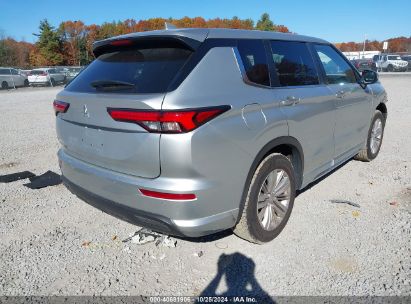 Lot #2997773748 2022 MITSUBISHI OUTLANDER ES 2.5 2WD