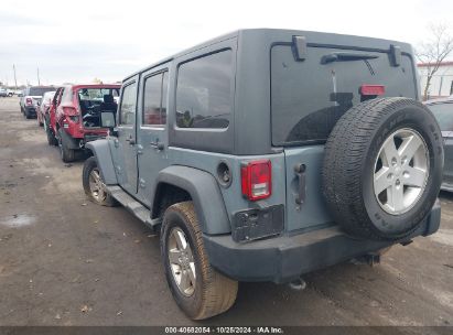 Lot #3050080440 2014 JEEP WRANGLER UNLIMITED SPORT