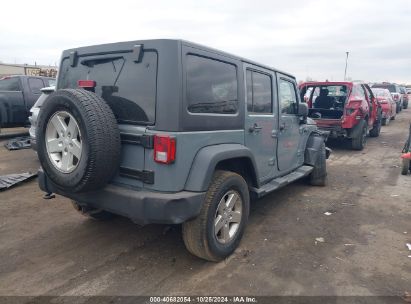 Lot #3050080440 2014 JEEP WRANGLER UNLIMITED SPORT