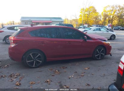 Lot #2995297231 2022 SUBARU IMPREZA SPORT 5-DOOR