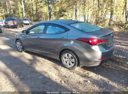 Lot #2995297224 2016 HYUNDAI ELANTRA SE