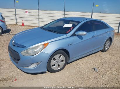 Lot #2994067881 2011 HYUNDAI SONATA HYBRID