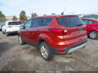 Lot #2995297215 2019 FORD ESCAPE SE