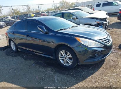 Lot #3006594358 2014 HYUNDAI SONATA GLS