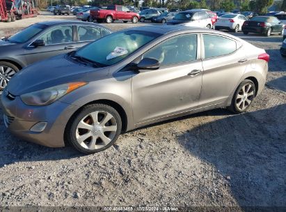 Lot #3042570956 2012 HYUNDAI ELANTRA LIMITED