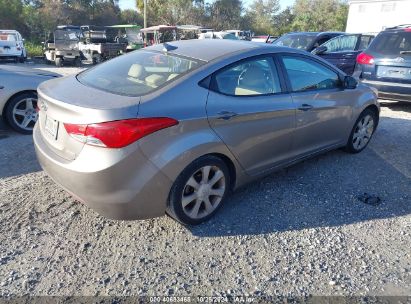 Lot #3042570956 2012 HYUNDAI ELANTRA LIMITED