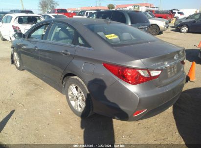 Lot #3035085648 2014 HYUNDAI SONATA GLS