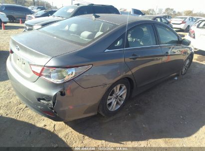 Lot #3035085648 2014 HYUNDAI SONATA GLS