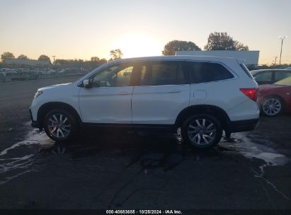 Lot #2992822596 2022 HONDA PILOT 2WD EX-L