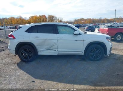 Lot #2995297195 2020 VOLKSWAGEN ATLAS CROSS SPORT 3.6L V6 SE W/TECHNOLOGY/3.6L V6 SE W/TECHNOLOGY R-LINE