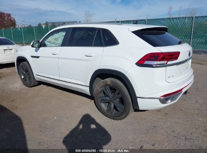 Lot #2995297195 2020 VOLKSWAGEN ATLAS CROSS SPORT 3.6L V6 SE W/TECHNOLOGY/3.6L V6 SE W/TECHNOLOGY R-LINE