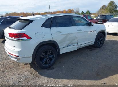 Lot #2995297195 2020 VOLKSWAGEN ATLAS CROSS SPORT 3.6L V6 SE W/TECHNOLOGY/3.6L V6 SE W/TECHNOLOGY R-LINE