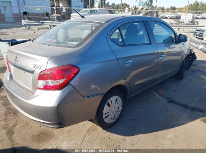 Lot #2992822590 2017 MITSUBISHI MIRAGE G4 ES