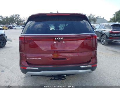 Lot #3037526803 2022 KIA CARNIVAL MPV LX SEAT PACKAGE