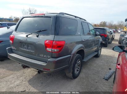 Lot #2995297197 2005 TOYOTA SEQUOIA SR5 V8