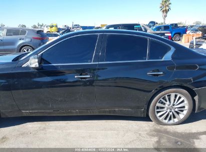 Lot #2992832742 2021 INFINITI Q50 LUXE