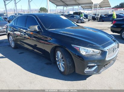 Lot #2992832742 2021 INFINITI Q50 LUXE