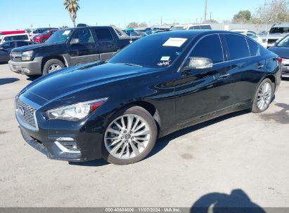 Lot #2992832742 2021 INFINITI Q50 LUXE