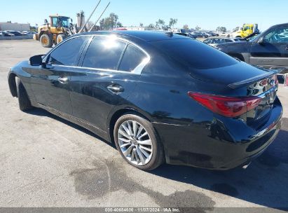 Lot #2992832742 2021 INFINITI Q50 LUXE