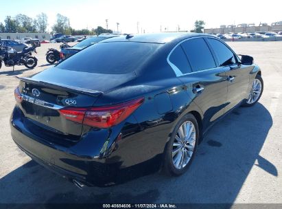 Lot #2992832742 2021 INFINITI Q50 LUXE