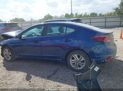 Lot #3035085614 2019 HYUNDAI ELANTRA SEL