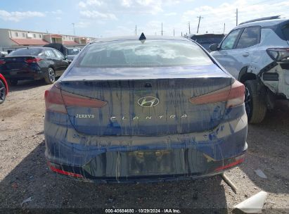 Lot #3035085614 2019 HYUNDAI ELANTRA SEL