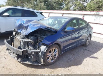 Lot #3035085614 2019 HYUNDAI ELANTRA SEL