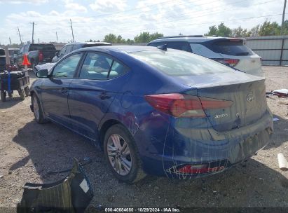 Lot #3035085614 2019 HYUNDAI ELANTRA SEL