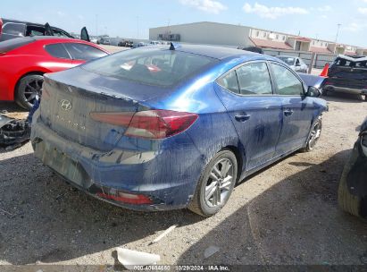 Lot #3035085614 2019 HYUNDAI ELANTRA SEL