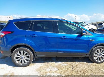 Lot #2992822584 2017 FORD ESCAPE TITANIUM