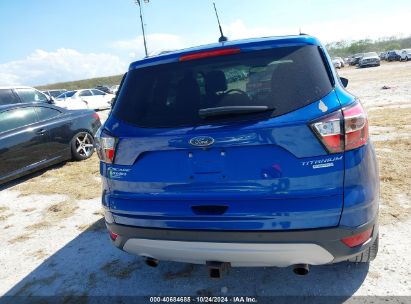 Lot #2992822584 2017 FORD ESCAPE TITANIUM