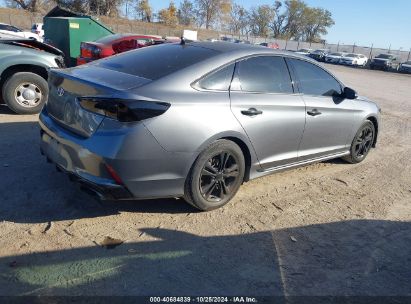 Lot #3035085612 2018 HYUNDAI SONATA SPORT+