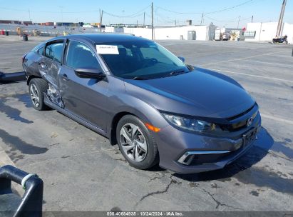 Lot #2992832740 2020 HONDA CIVIC LX