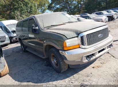 Lot #3035075103 2001 FORD EXCURSION LIMITED