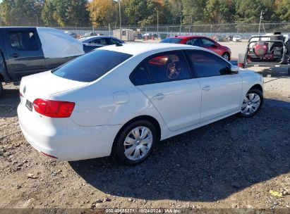 Lot #3006594346 2014 VOLKSWAGEN JETTA 1.8T SE