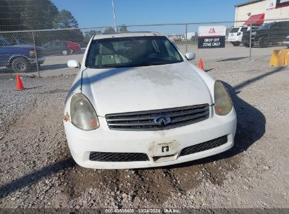 Lot #2992829458 2005 INFINITI G35X