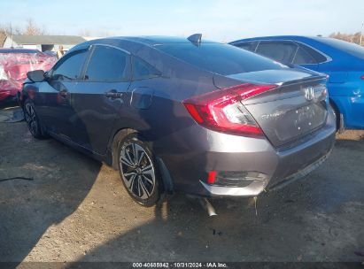 Lot #2995297179 2017 HONDA CIVIC EX-T