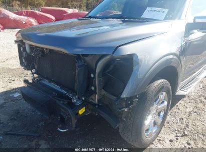 Lot #2991586893 2022 FORD F-150 LARIAT