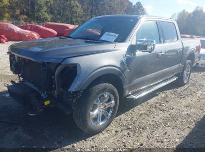 Lot #2991586893 2022 FORD F-150 LARIAT